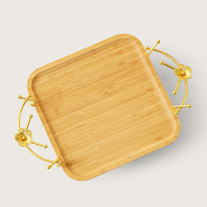 Bamboo Square Tray - Medium