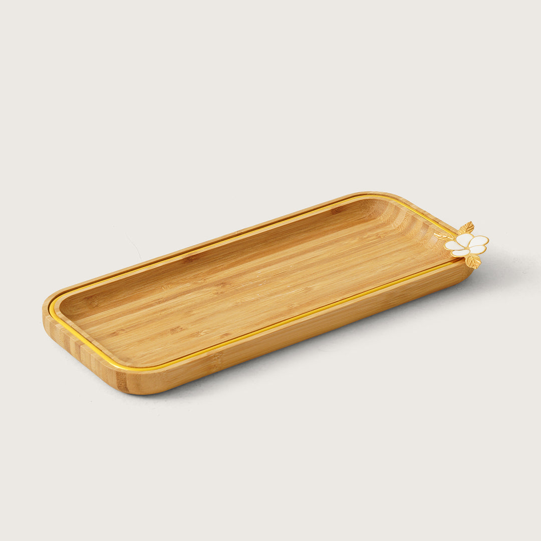 Bamboo Rectangle Tray - Large