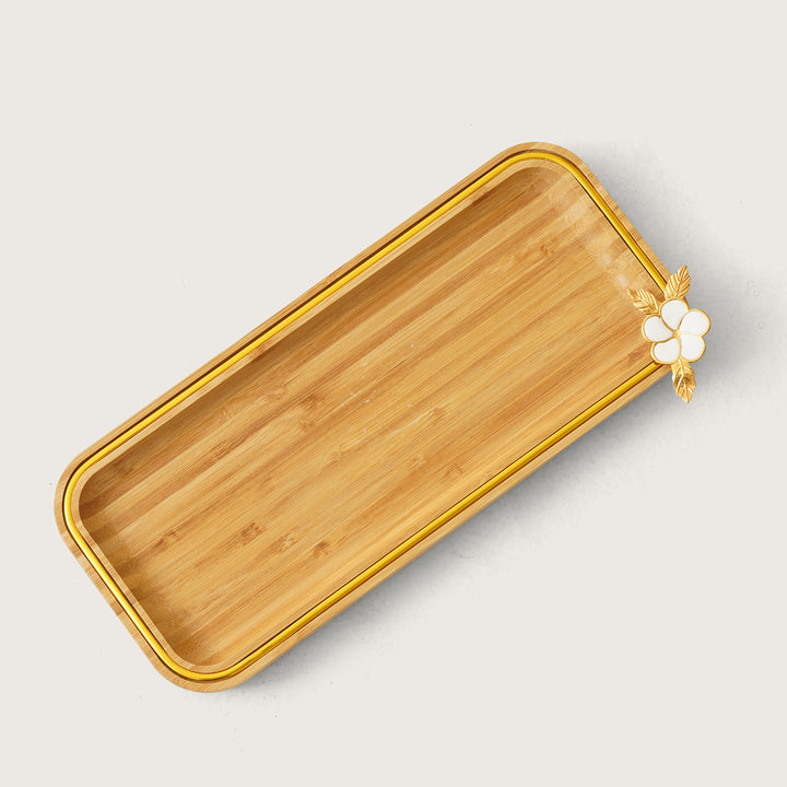 Bamboo Rectangle Tray - Large