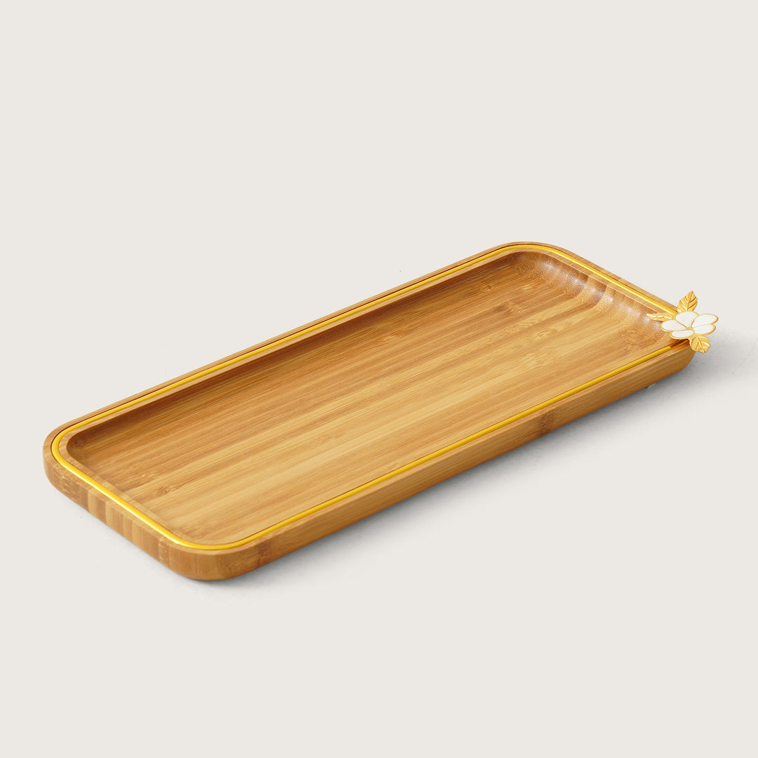 Bamboo Rectangle Tray - Medium