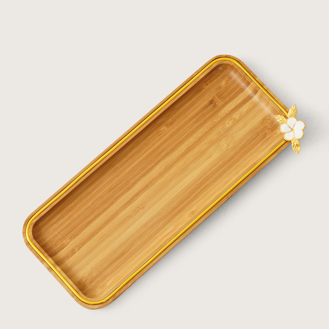 Bamboo Rectangle Tray - Medium