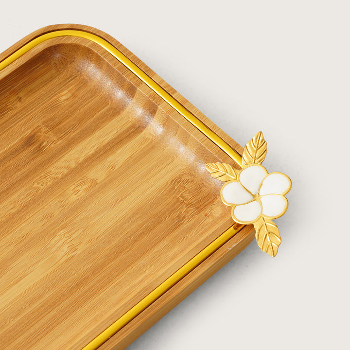 Bamboo Rectangle Tray - Medium