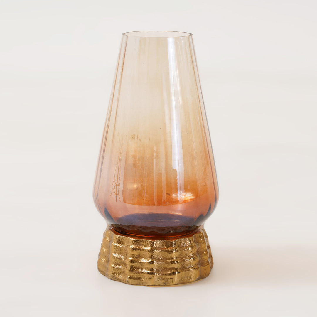 Golden Lustre Vase