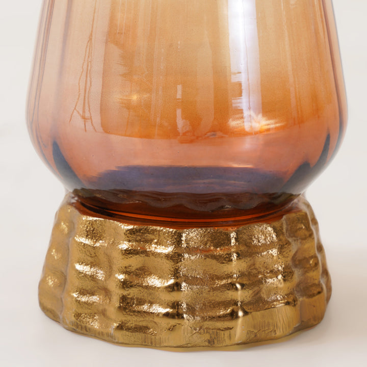 Golden Lustre Vase