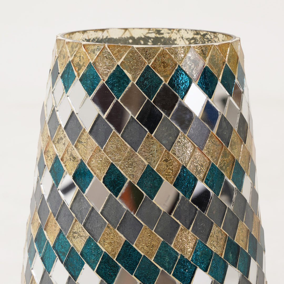 Elegant Multi Color  Mosaic Lamp