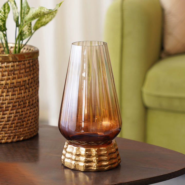 Golden Lustre Vase