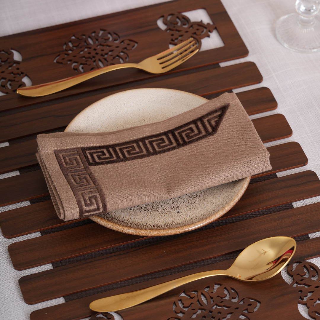 Modern Mediterranean Cloth Napkin -  Set of 6