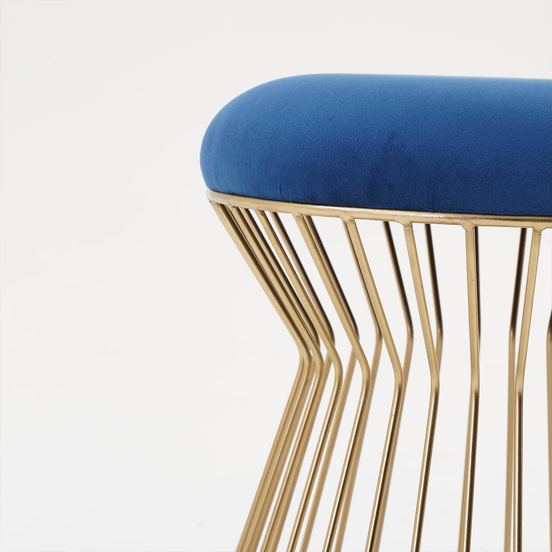 Monic Pouffe  (Blue)