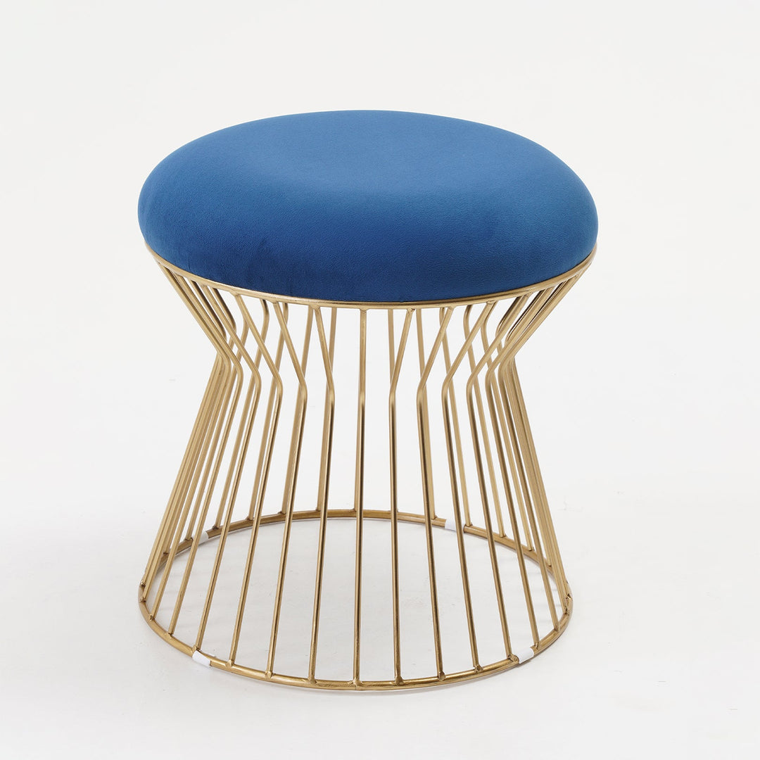 Monic Pouffe  (Blue)