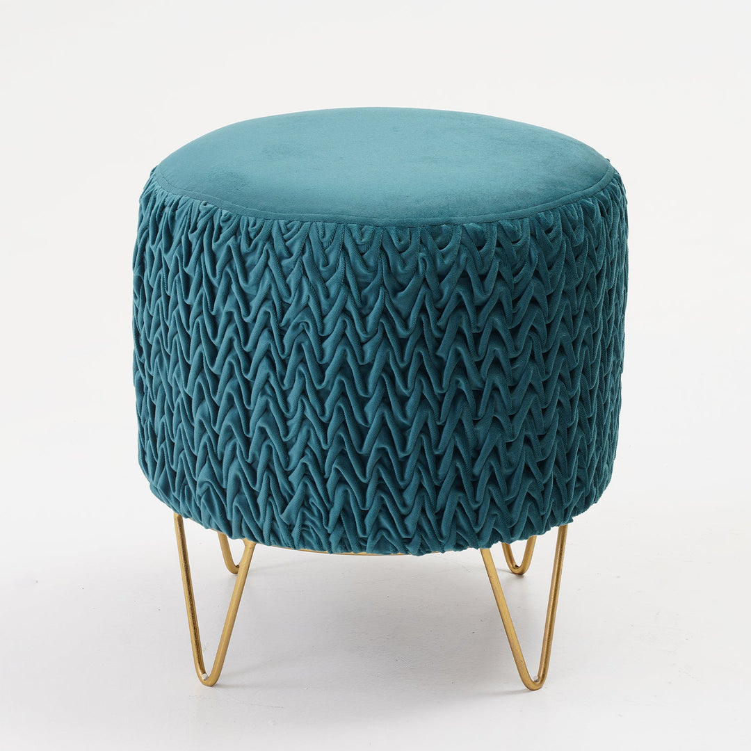 Karas Pouffe XL (Teal)