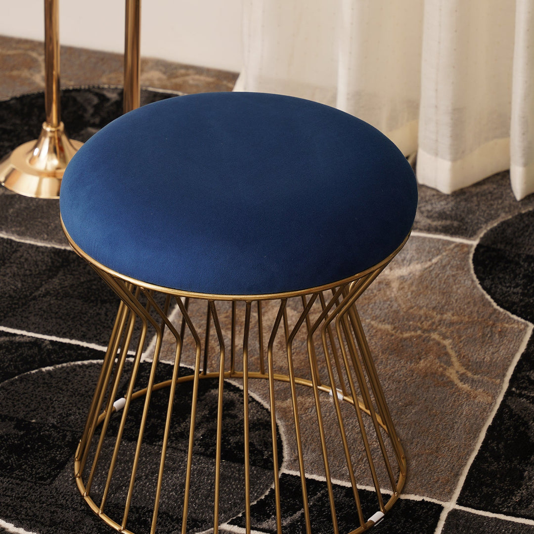 Monic Pouffe  (Blue)