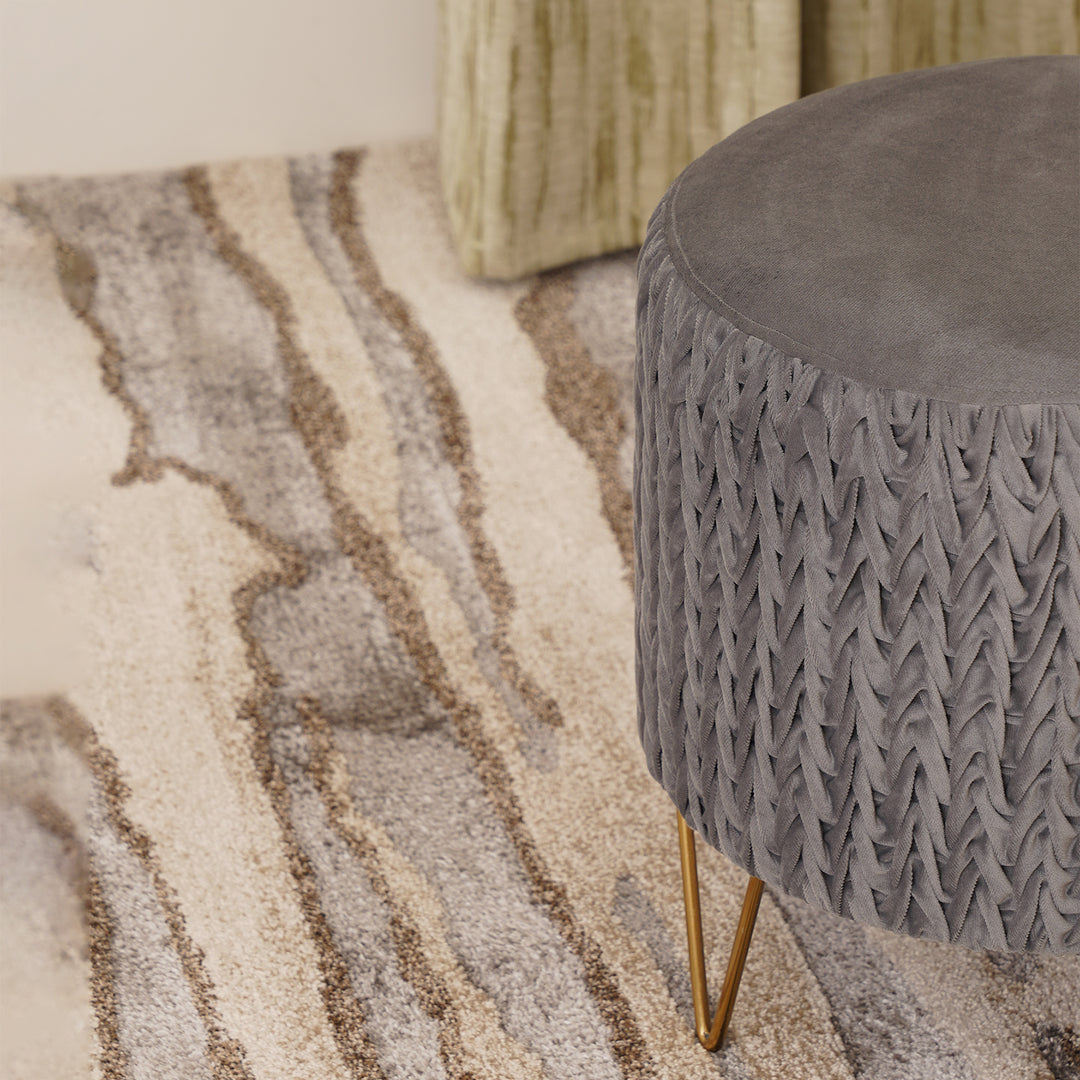 Karas Pouffe XL (Grey)