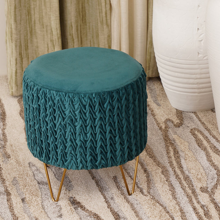 Karas Pouffe XL (Teal)