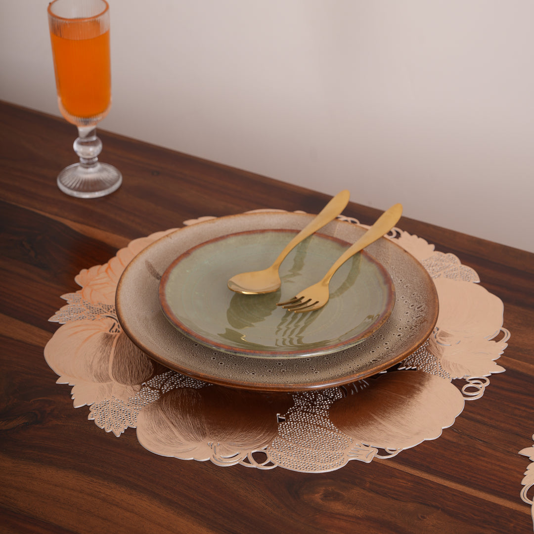 Decorative Pumpkin Patch Placemat Set of 6
