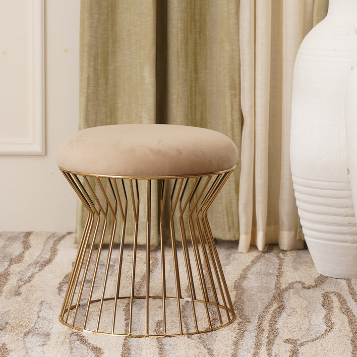 Monic Pouffe (Beige)