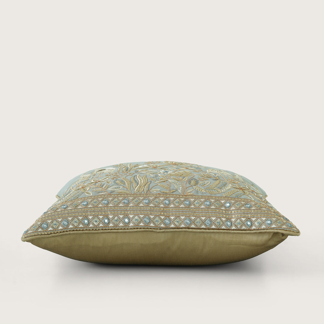 Flora & Feathers Cushion Cover