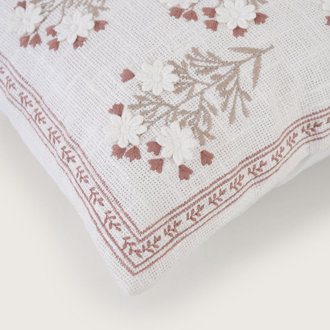 Botanical Daisy Accent Cushion Cover - Set of 2