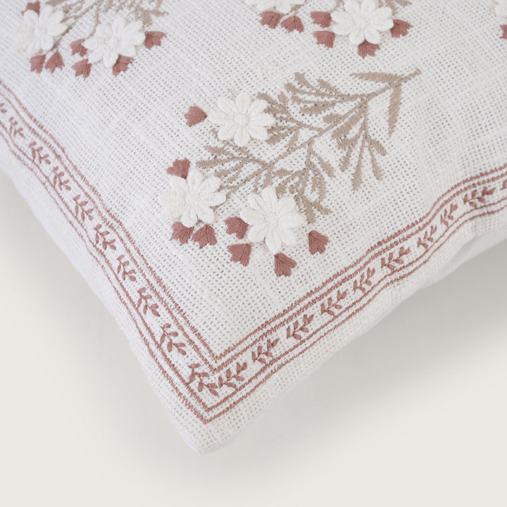 Botanical Daisy Accent Cushion Cover - Set of 2