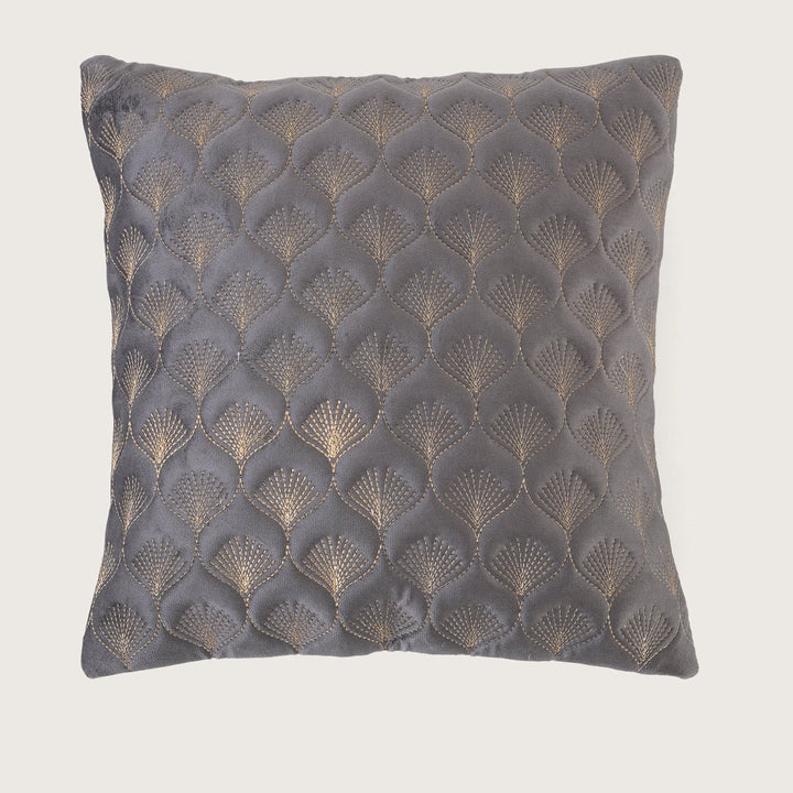 Luxury Quilted Scalloped  Cushion Cover- Set of 2