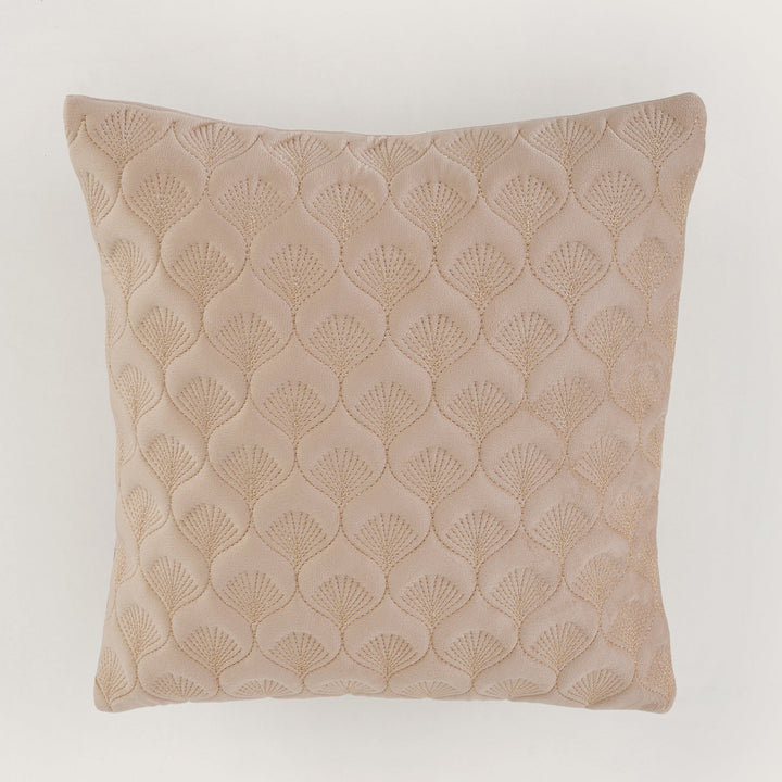 Luxury Quilted Scalloped  Cushion Cover- Set of 2