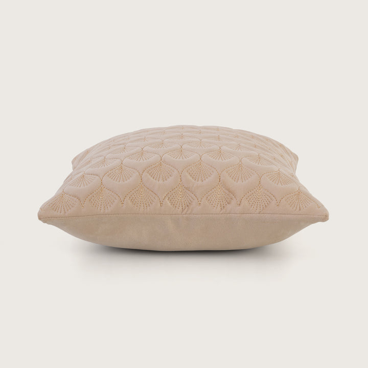 Luxury Quilted Scalloped  Cushion Cover- Set of 2