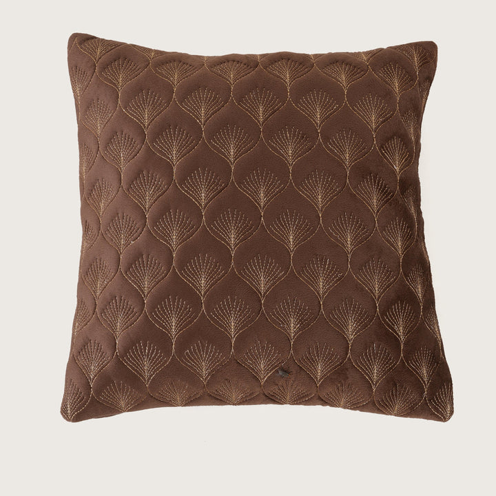 Luxury Quilted Scalloped  Cushion Cover- Set of 2