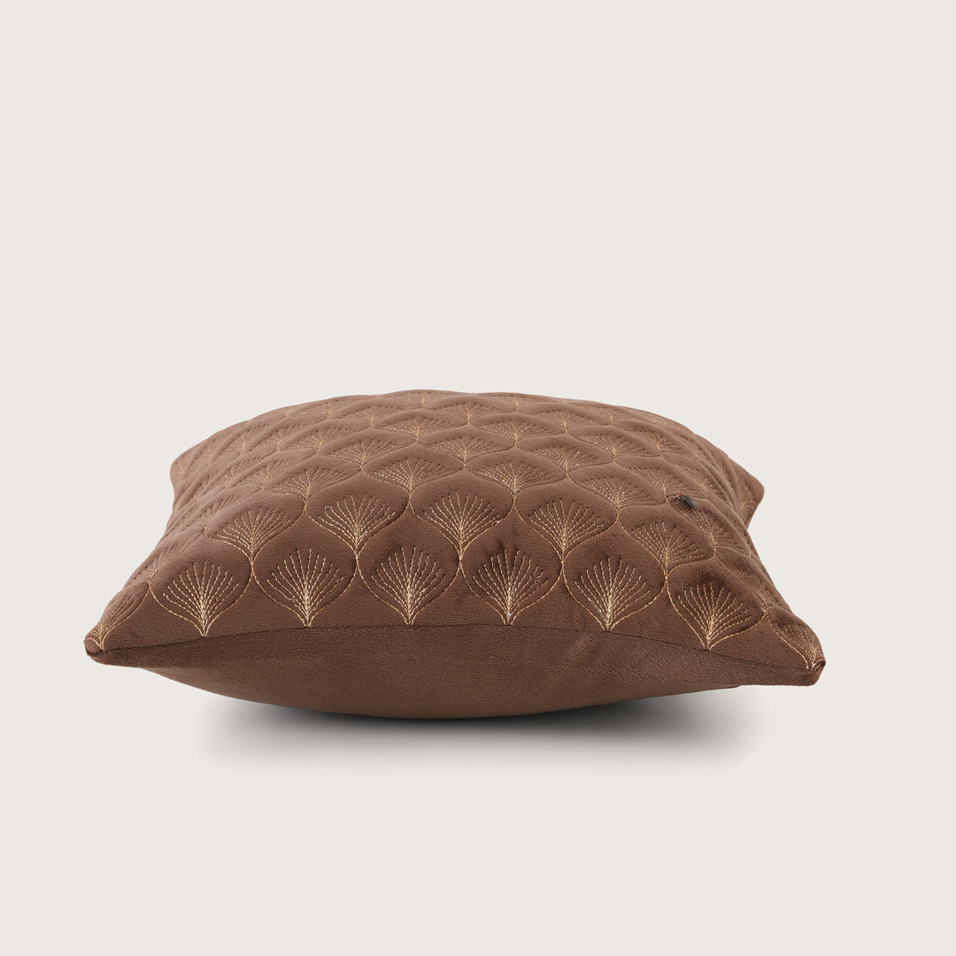Luxury Quilted Scalloped  Cushion Cover- Set of 2