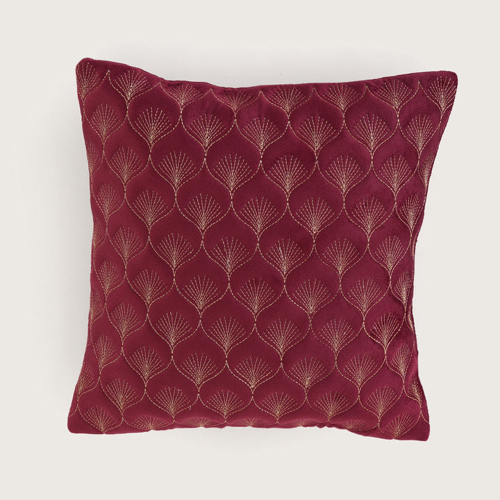 Luxury Quilted Scalloped  Cushion Cover- Set of 2