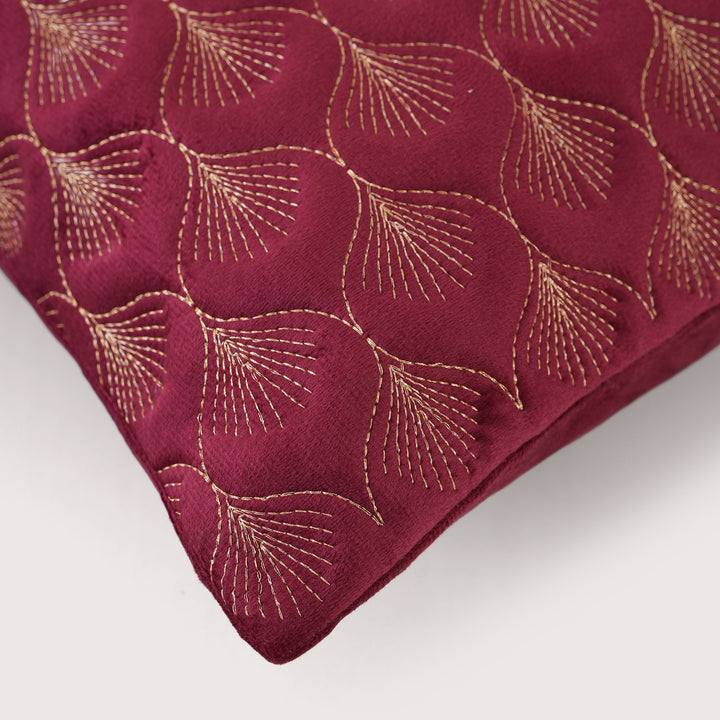 Luxury Quilted Scalloped  Cushion Cover- Set of 2