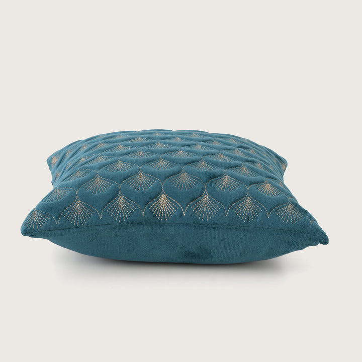 Luxury Quilted Scalloped  Cushion Cover- Set of 2