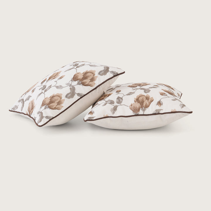Vintage Botanical Vine Cushion Cover - Set of 2
