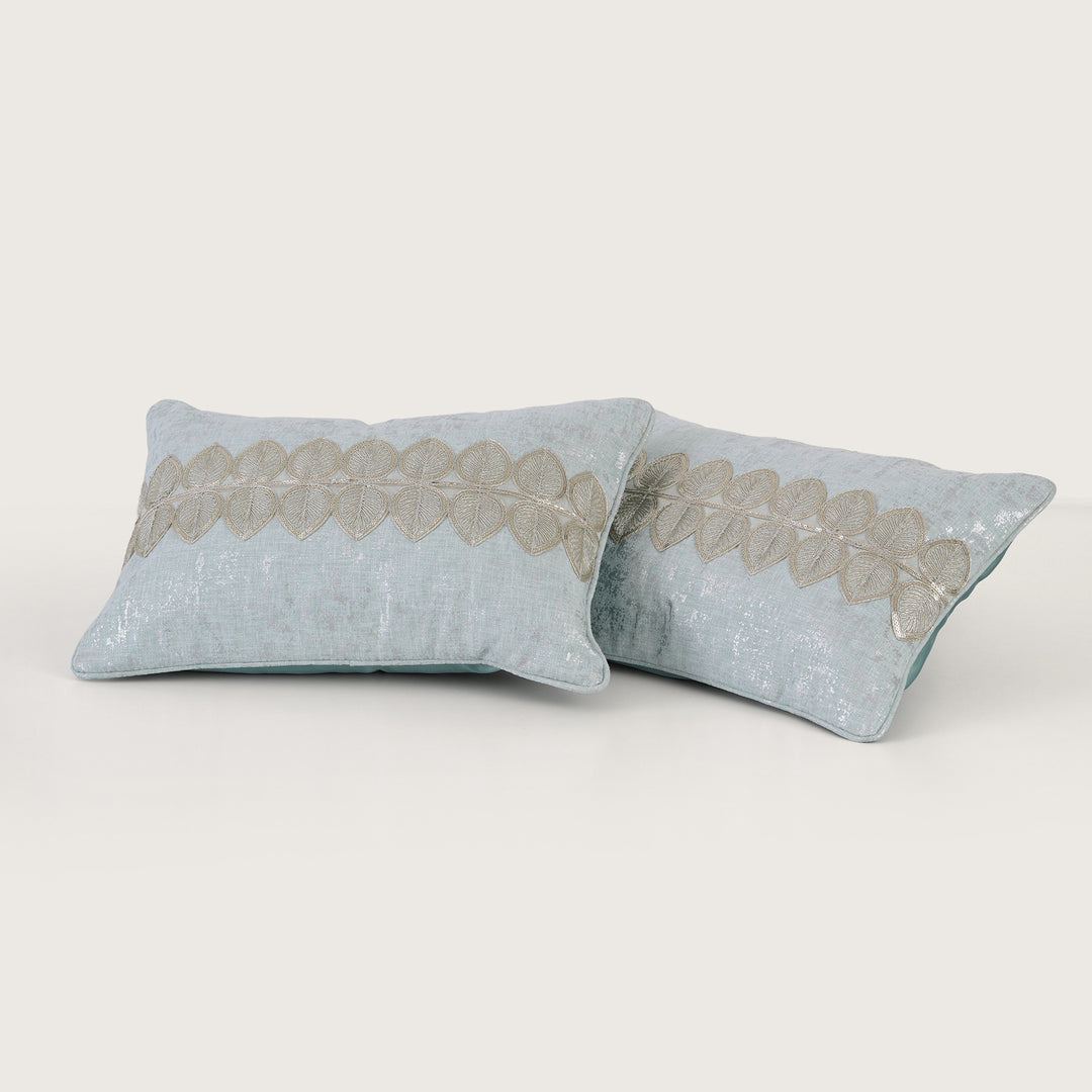The Gilded Leaf Cushion Cover - Set of 2