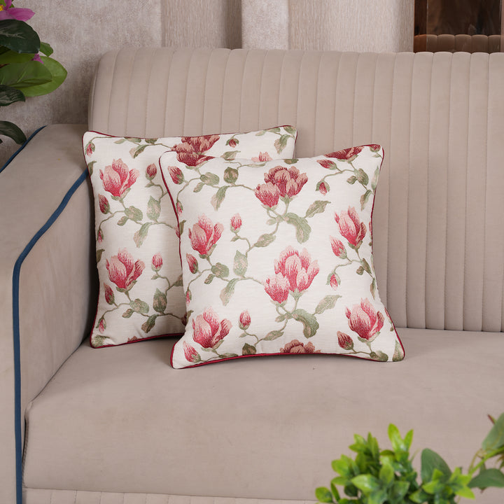 Vintage Botanical Vine Cushion Cover - Set of 2