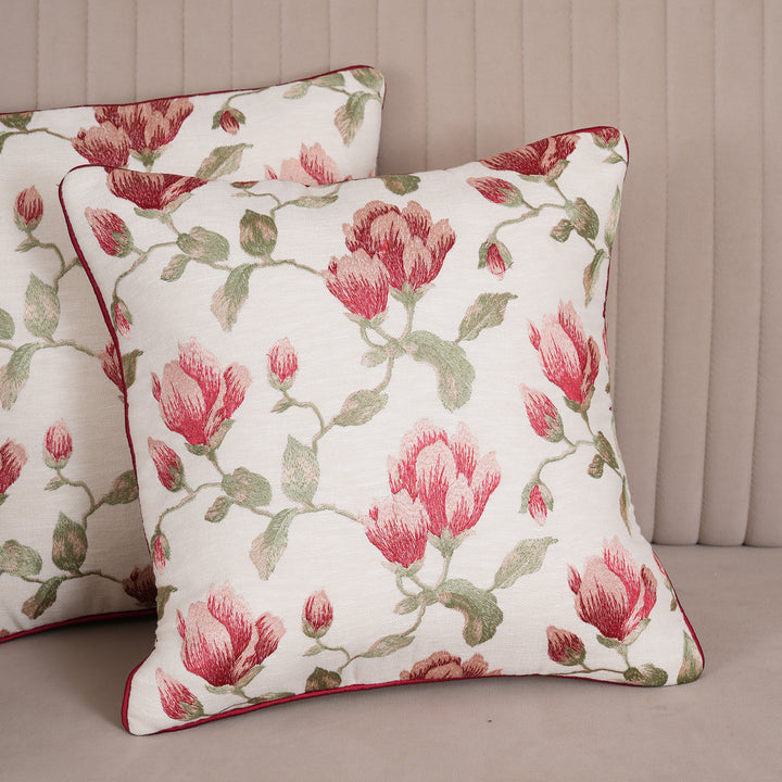 Vintage Botanical Vine Cushion Cover - Set of 2