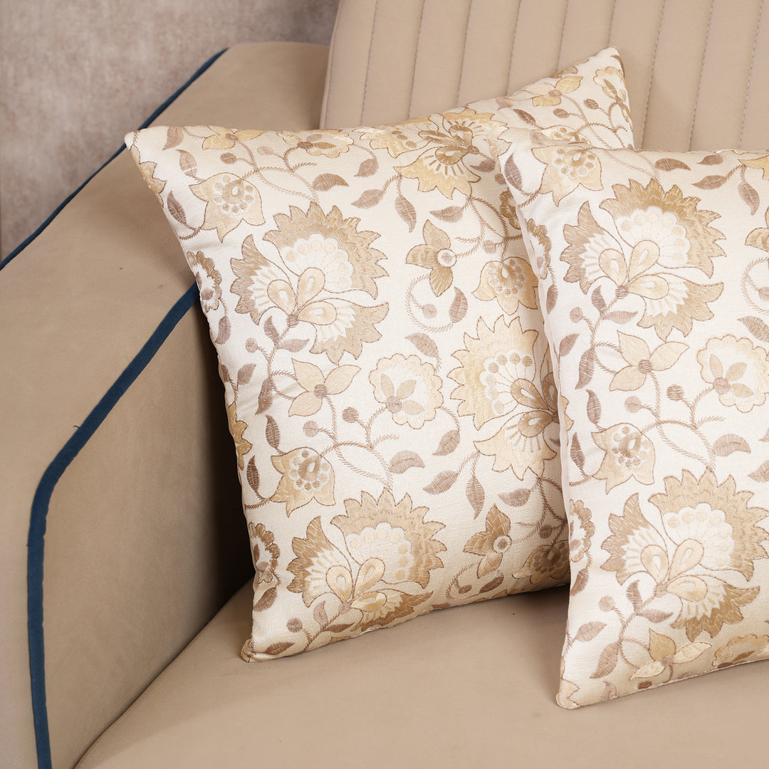 Ornate Floral Cushion Covers