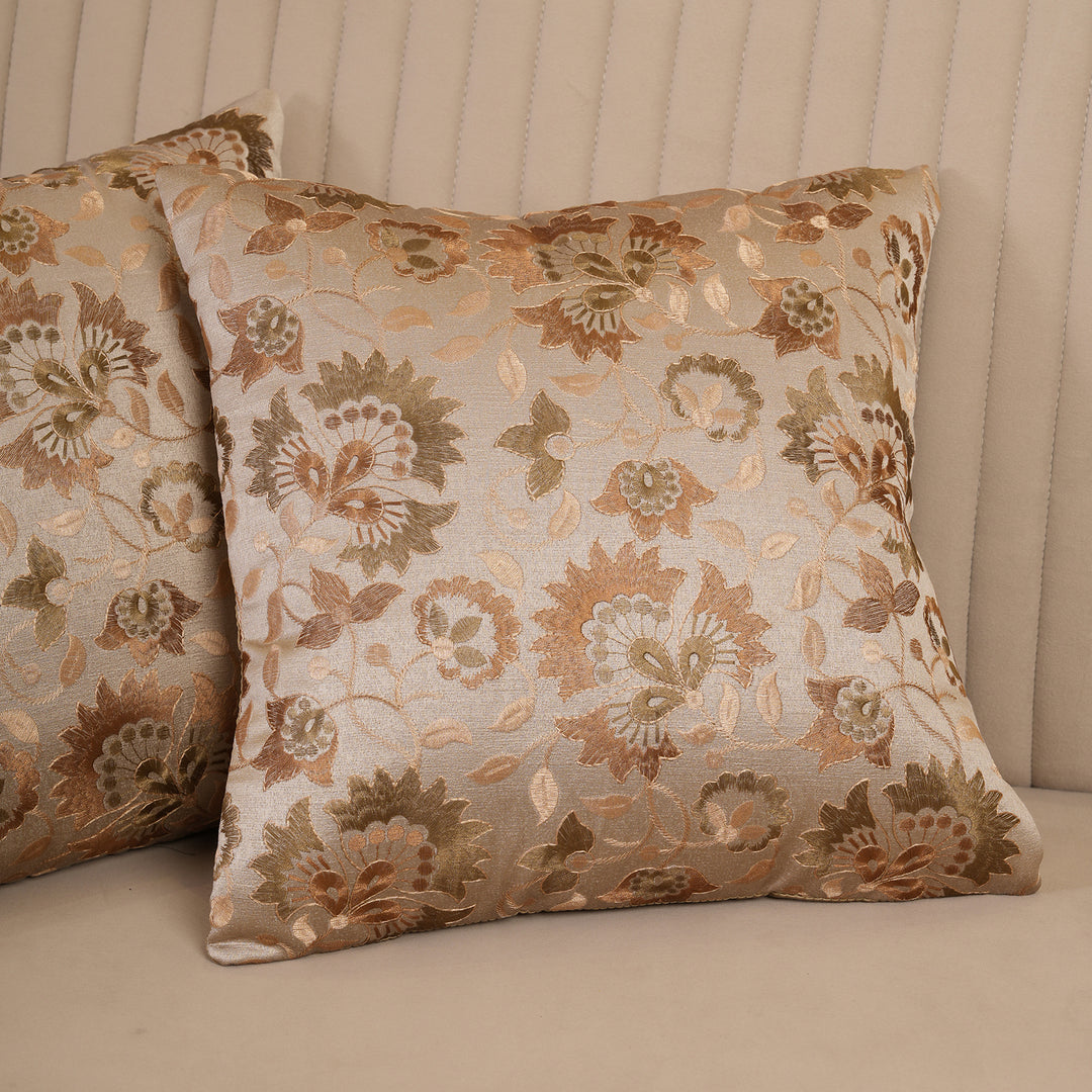 Ornate Floral Cushion Covers