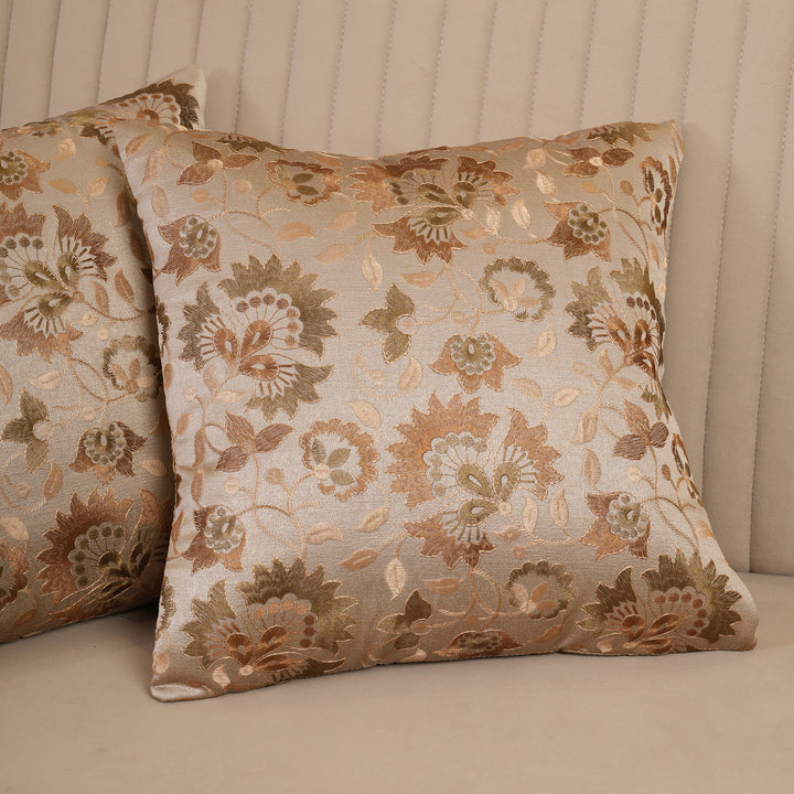 Ornate Floral Cushion Covers