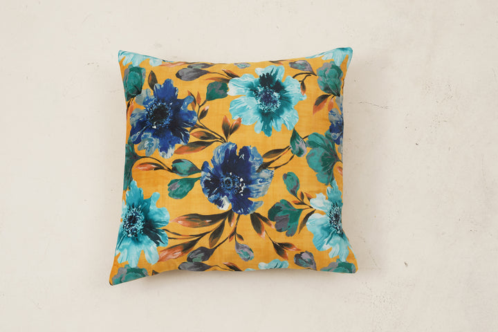 Bloom Floral Cushion Cover 16 x 16 Inch