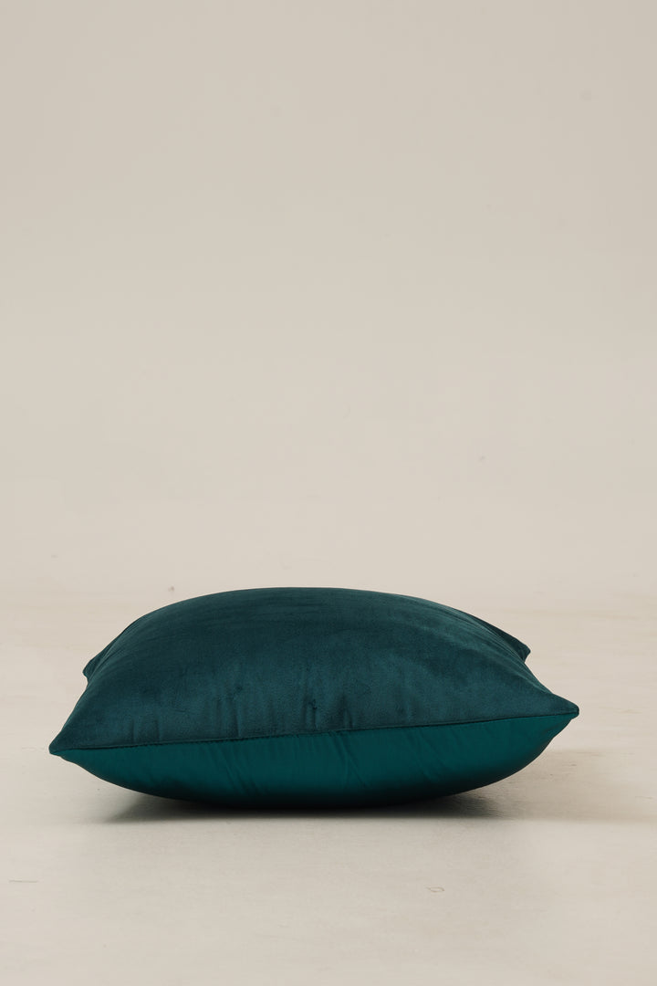 Essential Velvet Set of 5 Cushion Cover 16 x 16 (Teal)