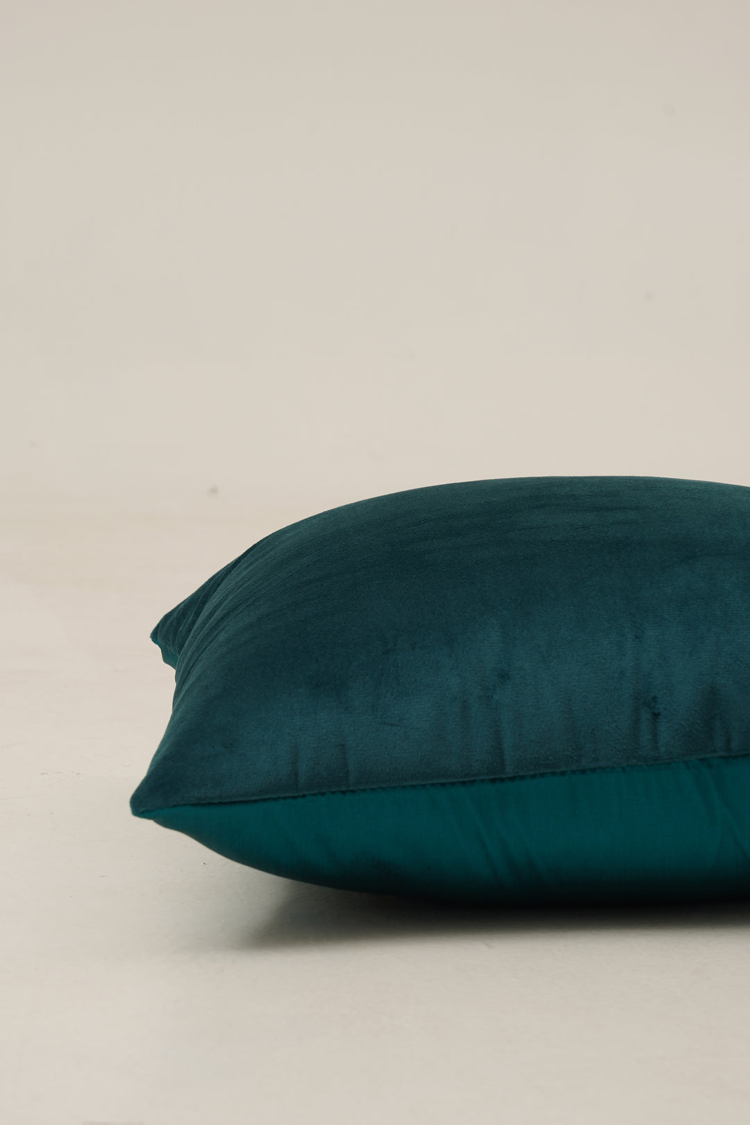 Essential Velvet Set of 5 Cushion Cover 16 x 16 (Teal)