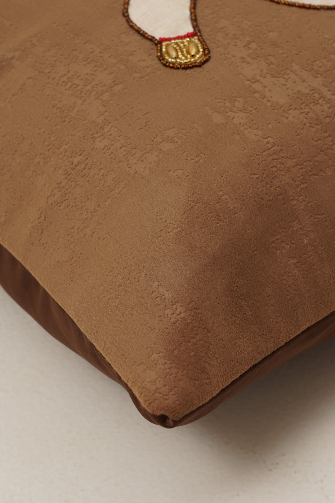 Camel Cushion Cover 16 X 16 (Brown)
