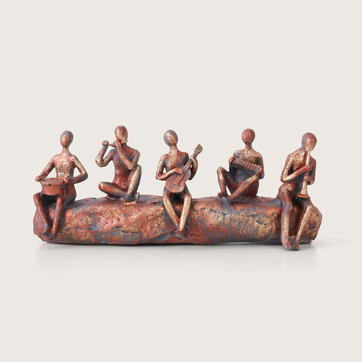 Abstract Miniature Musicians Showpiece