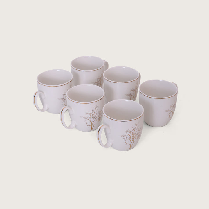 Golden Tree Tea Mug Set of 6