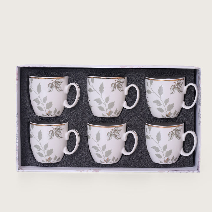 Leaves Tea Mug Set of 6