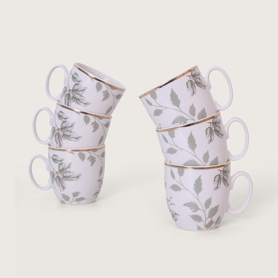 Leaves Tea Mug Set of 6