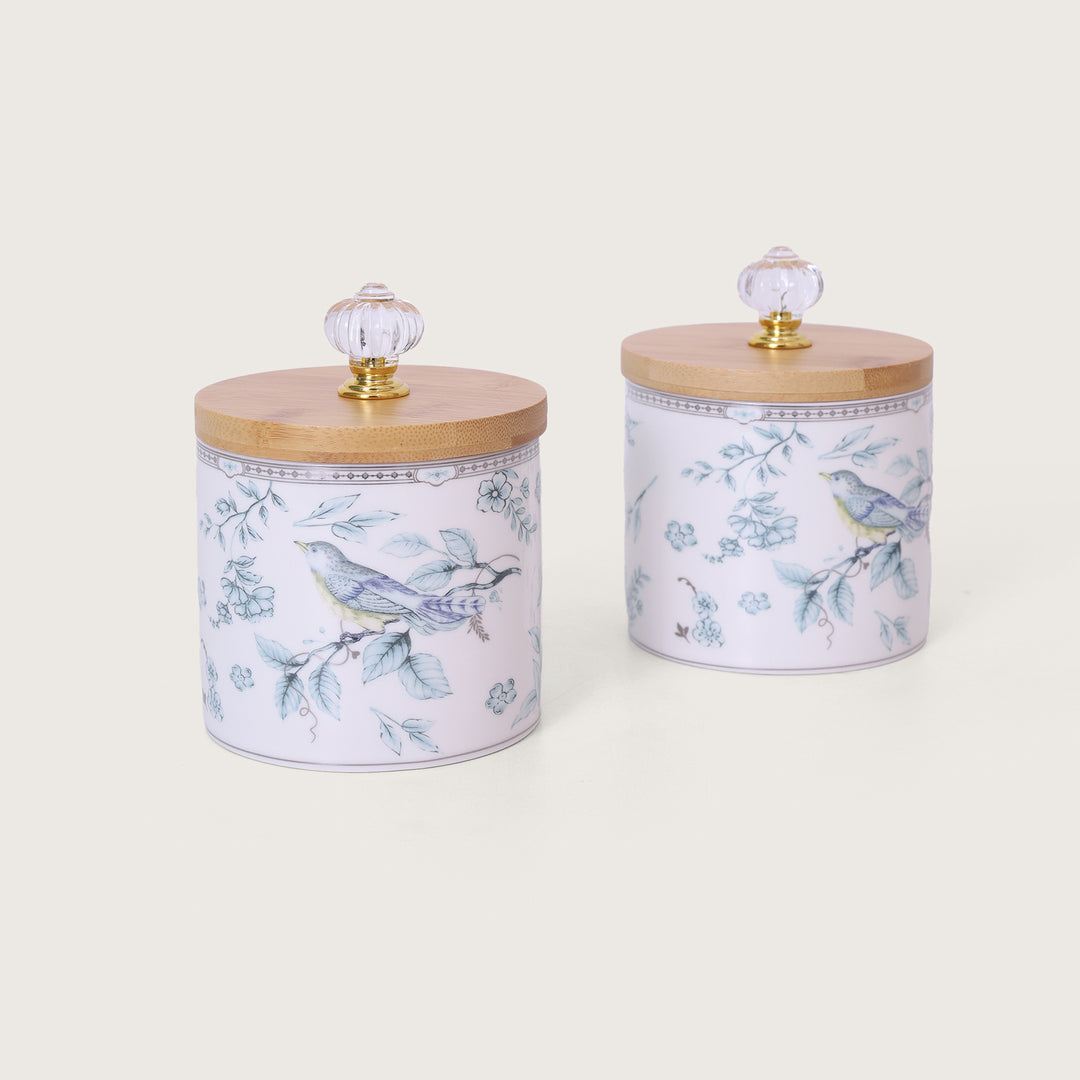 The Bird Designed Jar Set of 2