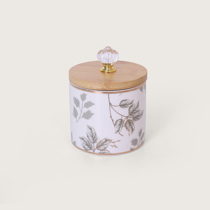 Leaves Designed Jar Set of 2