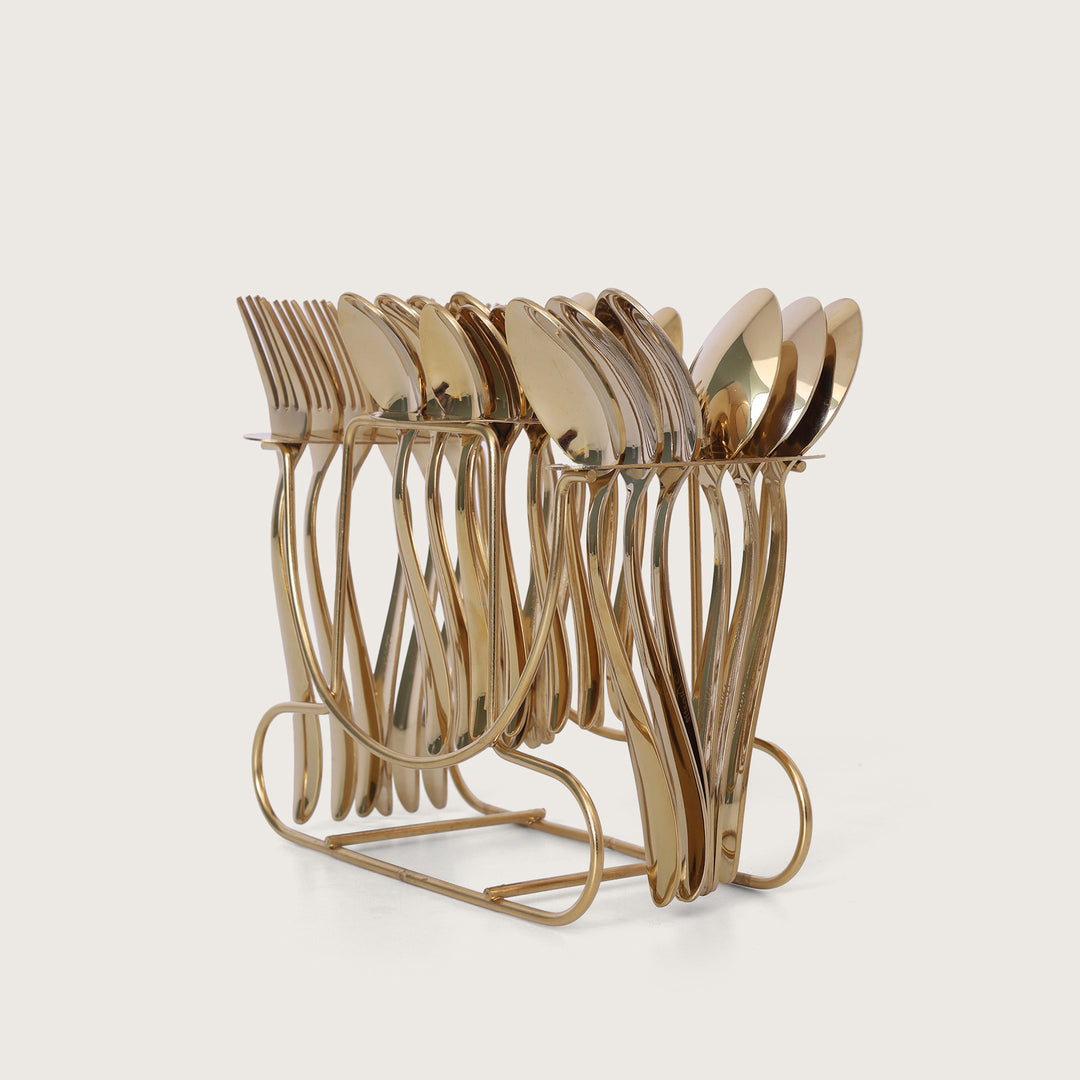 Rolex Pots Set Rolex Cutlery Set of 24 - Gold – HOME 360