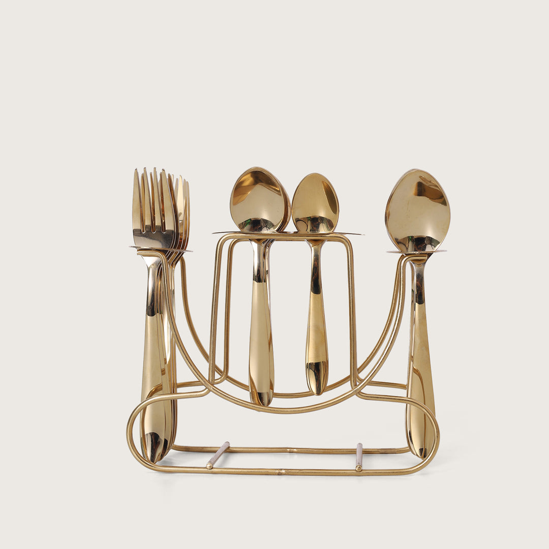 Rolex Pots Set Rolex Cutlery Set of 24 - Gold – HOME 360