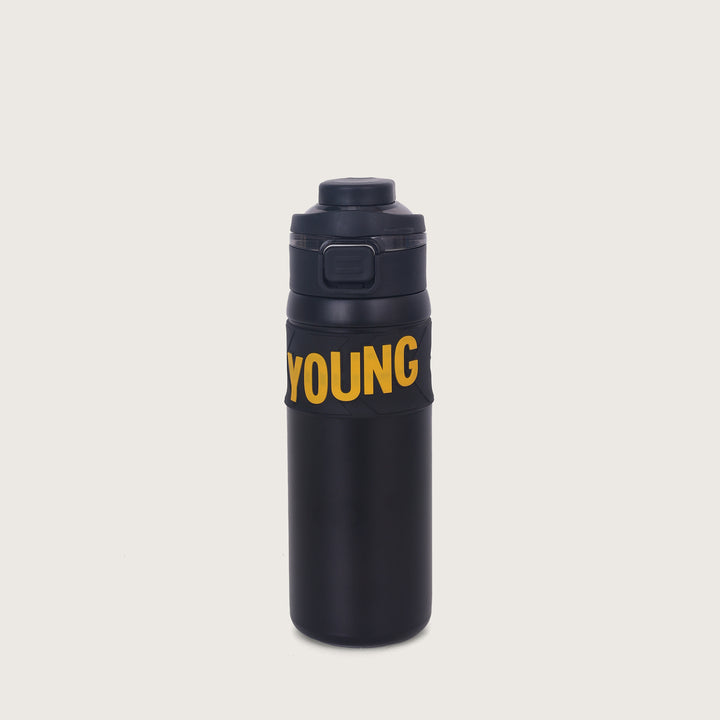 Young Sipper Stainless Steel Bottle - Black